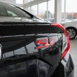 Logo Si Rojo New Civic 06-11 Trasero Autoadhesivo - Imagen 4