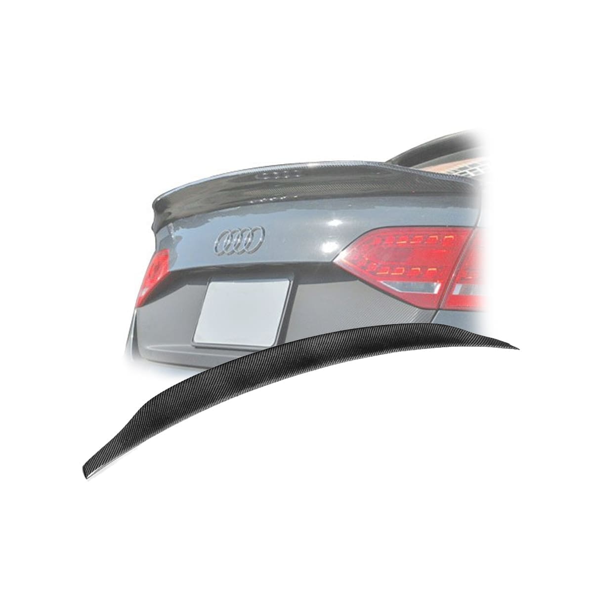 ALER028 Alerón Audi A4/S4 2009-2016 Fibra de Carbono - Imagen 1