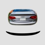 Alerón Audi A4 B8 08-15 Negro Brillante Plástico ABS - Imagen 5