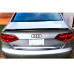 Alerón Audi A4 B8 08-15 Negro Brillante Plástico ABS - Imagen 8