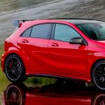 Alerón estilo AMG Mercedes Benz Clase A W176 13-18 Negro Brillante - Imagen 3