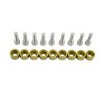 Arandelas Anodizadas 8mm Escape Honda Auto Moto Atv X9 M8 - Imagen 12