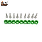 Arandelas Anodizadas 8mm Escape Honda Auto Moto Atv X9 M8 - Imagen 5