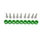 Arandelas Anodizadas 8mm Escape Honda Auto Moto Atv X9 M8 - Imagen 18