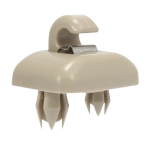Kit X2 Ganchos Clip Varios Colores Parasol Audi A1 A3 A4 A5 Q3 Q5 Tt - Imagen 11