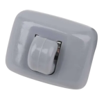 Kit X2 Ganchos Clip Gris Parasol Audi A1 A3 A4 A5 Q3 Q5 Tt - Imagen 6