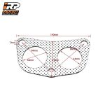 Junta de Bajada 4-2 Multiple Escape Inoxidable Honda D16/B16 - Imagen 6
