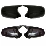 Cachas de Espejo Estilo M BMW Serie 3 E90 E92  09-13 LCI Negro Brillante - Imagen 6