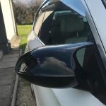 Cachas de Espejo Estilo M BMW Serie 3 E90 E92  09-13 LCI Negro Brillante - Imagen 3