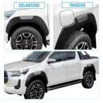 Ensanches Fenders X 4 para Toyota Hilux 2015-2022 - Imagen 7