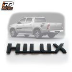 Hilux Emblema Negro Mate Toyota 19x3.3cm - Imagen 4