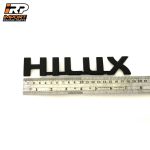Hilux Emblema Negro Mate Toyota 19x3.3cm - Imagen 9