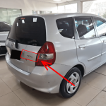 Insignia Baúl para Honda Fit 03-07 Trasera Logo Emblema - Imagen 7
