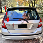 Insignia Baúl para Honda Fit 03-07 Trasera Logo Emblema - Imagen 5