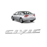 Emblema de Baúl Honda Civic 06-11 Trasero Cromado - Imagen 6