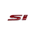 Logo Si Rojo New Civic 06-11 Trasero Autoadhesivo - Imagen 2