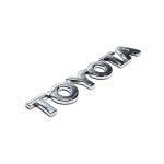 Emblema de Toyota Hilux palabra TOYOTA Cromado 150X28mm - Imagen 2