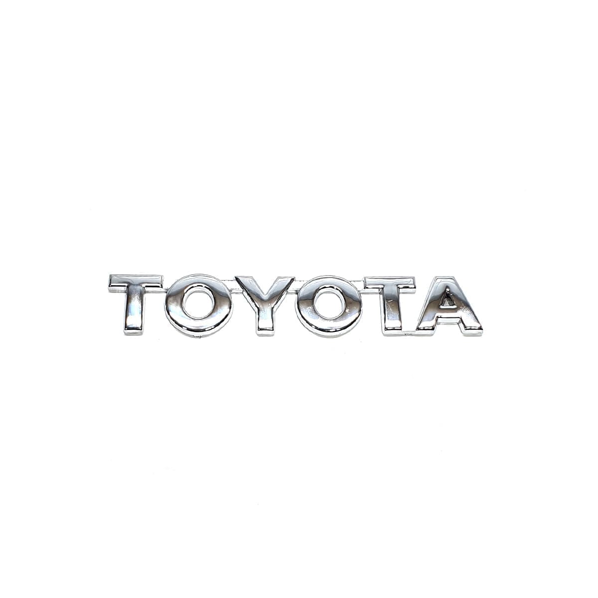 INSI035 Emblema de Toyota Hilux palabra TOYOTA Cromado 150X28mm - Imagen 1