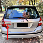 Emblema Insignia "Honda" Palabra - Imagen 7
