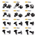 Kit 240 Clips + 2 Guardaplast Delanteros Honda CRV 07-11 - Imagen 8