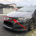 Kit X2 Emblemas Insignias Exterior Rojas Honda City 08-13 - Imagen 3