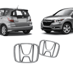 Kit X2 Emblemas Cromados para Varios Modelos Honda