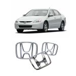 Kit X3 Emblemas Cromados para Varios Modelos Honda - Imagen 31
