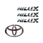 Emblemas Toyota Hilux Laterales Trasero Parrilla 17-19 - Imagen 2