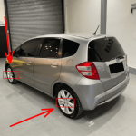 Kit X4 Centros de Llanta para Honda Fit de 56mm - Imagen 2