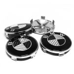 Kit X4 Centros de Llanta para BMW 68mm 36136783536 Fibra de Carbono - Imagen 8
