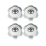 Kit X4 Centro de Llanta de Chapa para Toyota Hilux 08-12