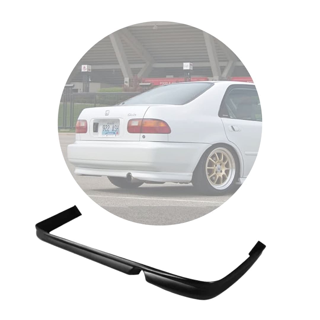LIP010-1 Lip Trasero Type R - Honda Civic 92-95 Coupé/Sedán - Imagen 1