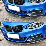 Lip delantero BMW Serie 2 F22 F23 Estilo MP en Fibra Carbono - Imagen 2