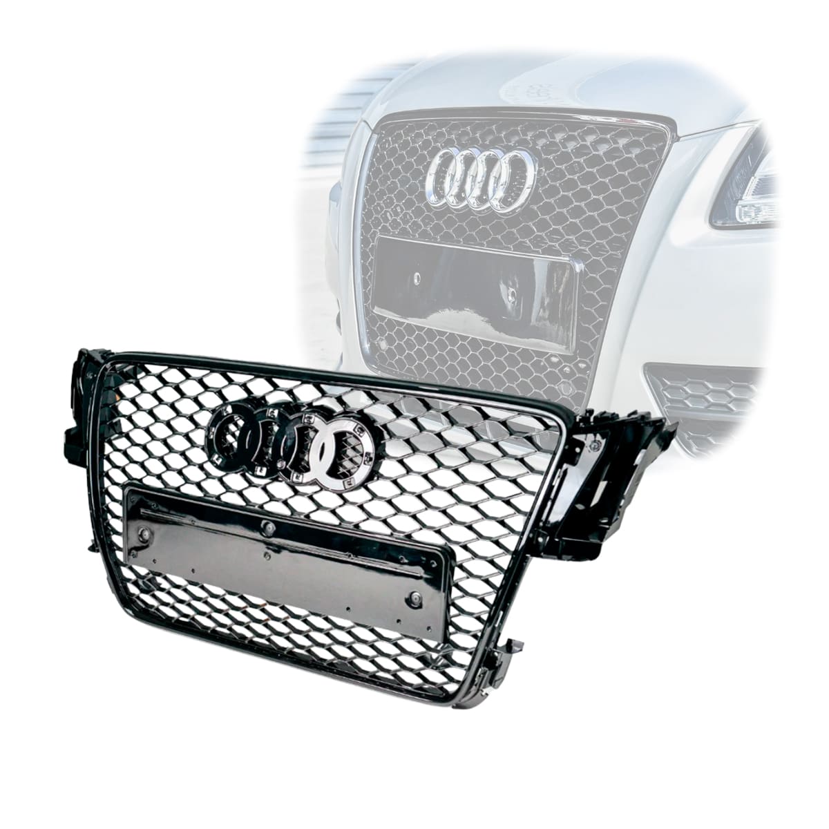 PARR009-1 Parrilla Delantera Audi A5 RS5 08-12 Abeja Brillante - Imagen 1