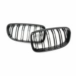 Parrilla De Doble Vira Kidneys Riñones Negra Brillante BMW Serie 3 Sedan E90 LCI 09-12 - Imagen 10