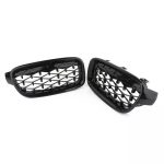 Parrilla Kidneys Riñones Diamantes BMW Serie 3 F30 Negra Brillante - Imagen 4
