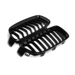 Parrilla Kidneys Riñones  BMW Serie 3 F30 2013-2018 M3 Doble Vira Negra Brillante - Imagen 3