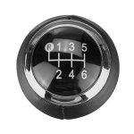 Bocha Pomo para Palanca de Cambios Toyota Corolla Etios 6ta Negro - Imagen 2