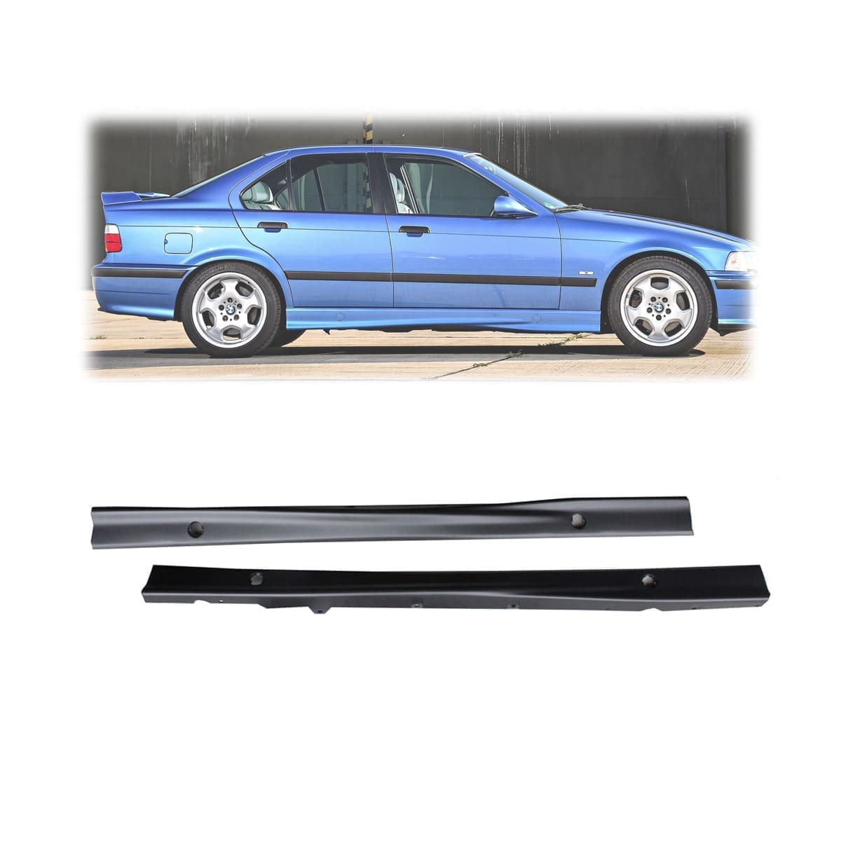SKIR002 Faldones para BMW - Serie 3 E36 M3 Para Sedán/Coupé - Imagen 1