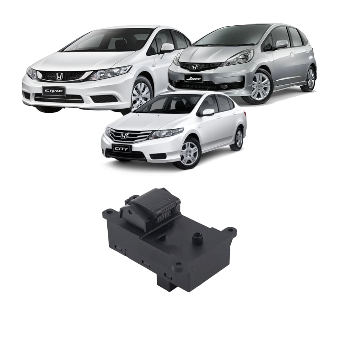 SWIT008-CIVIC-FIT-CITY Tecla Levantavidrios Honda Civic 12-16 Fit City 09-14 - Imagen 1