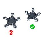 Centro de Llanta Estrella Audi - A3 A4 A5 Q5 Tt 55mm 4F0601165N - Imagen 9