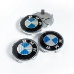 Kit X4 Centros de Llanta para BMW 68mm 36136783536 OEM Fibra de Carbono - Imagen 4