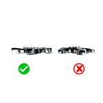 Kit X4 Centros de Llanta para Audi Q5 Q3 8R0601165 Negro - Imagen 9