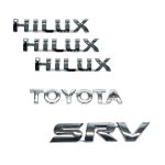 Kit Emblemas Traseros y Laterales para Toyota Hilux Srv 05-15 - Imagen 4