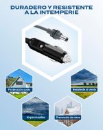 Cable Adaptador de Encendedor para Auto Starlink Mini 2/3/5 mts 12/24v - Imagen 4