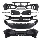 Kit Bodykit + Alerón Type R Para Honda Civic Sedán 16-20 - Imagen 7