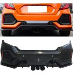 Kit Bodykit + Alerón Type R Para Honda Civic Sedán 16-20 - Imagen 6