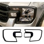 Kit Fenders + Molduras Raptor Para Ford Ranger Xl 23-25 Negro - Imagen 8