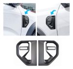 Kit Fenders + Molduras Raptor Para Ford Ranger Xl 23-25 Negro - Imagen 10