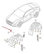 Guardaplast Delantero Izquierdo Para Audi A4 2008-2015 8k0821133 - Imagen 4